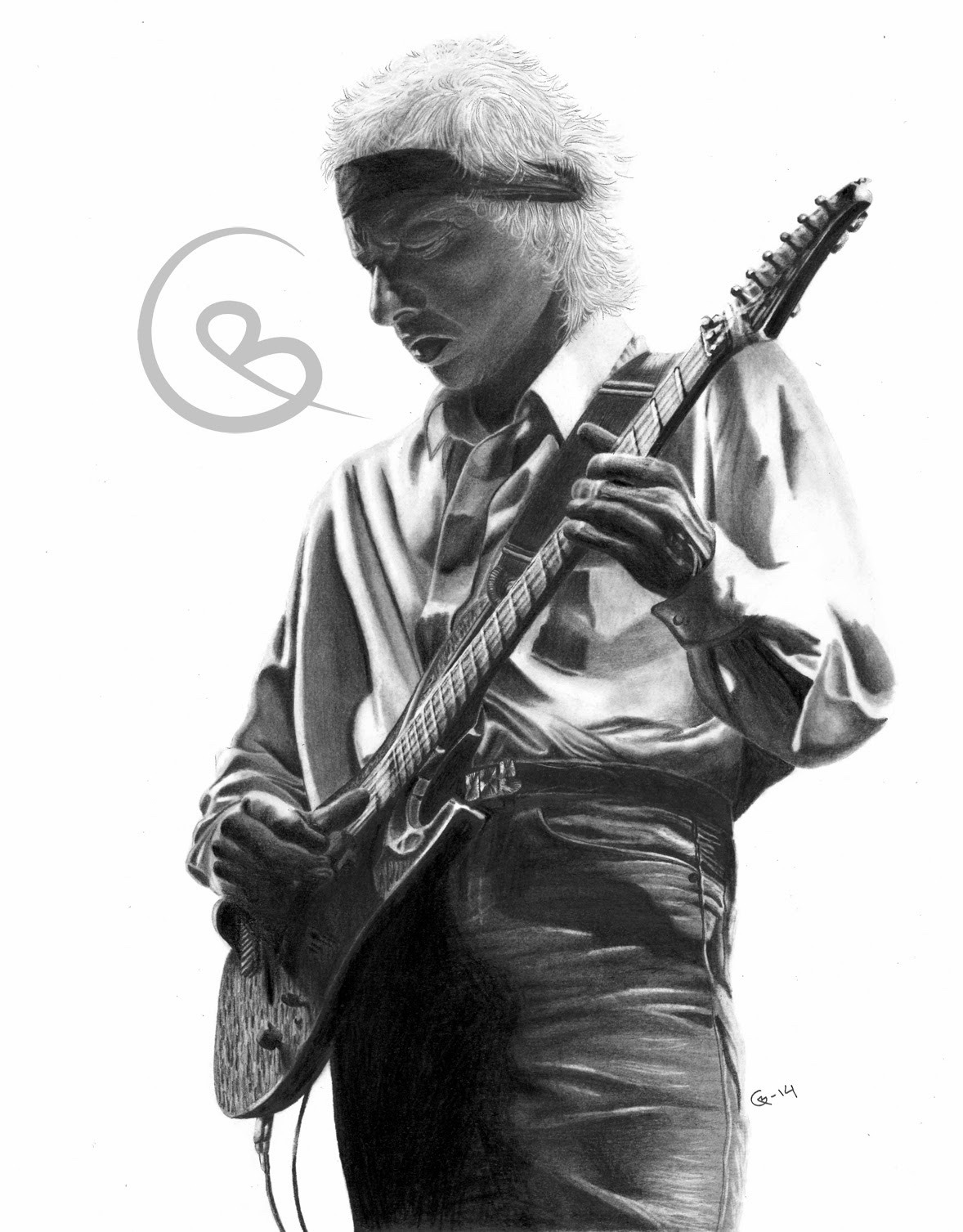 Musikern Mark Knopfler.